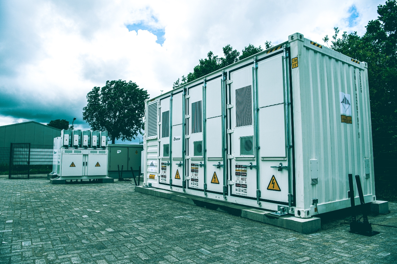 Batterijcontainer